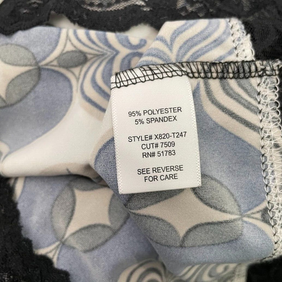 Maurices Size Small Spaghetti Strap Lace Trimmed Tank Top Cami Y2K - Picture 5 of 9